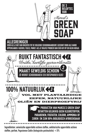 Marcel's Green Soap Toiletreiniger - Sinaasappel en Jasmijn (soon back in stock!)