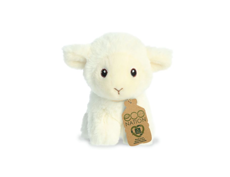 Pluchen Knuffel Mini Lammetje - 13 cm