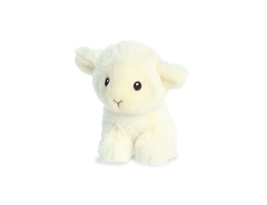 Pluchen Knuffel Mini Lammetje - 13 cm