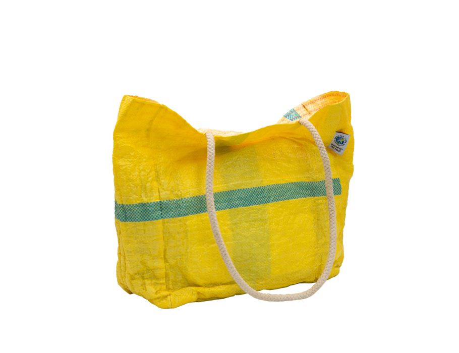 Beach Bag - Upcycled Rice Bag