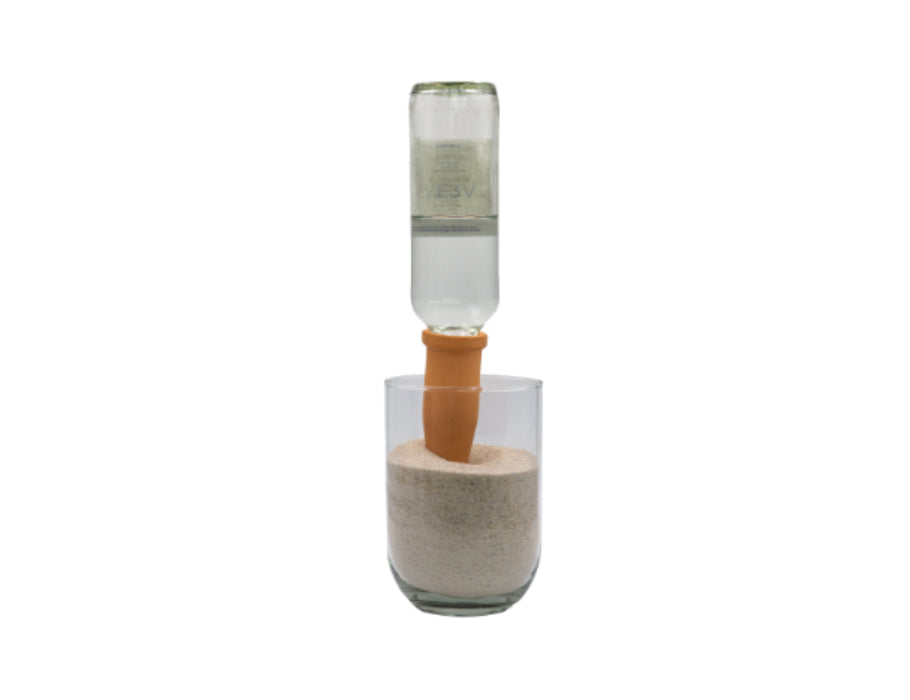 Waterdruppelaar Terracotta 4 stuks