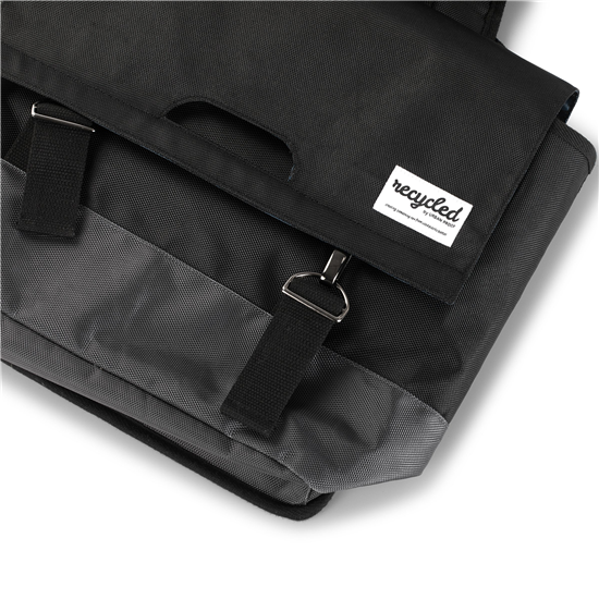 Urban Proof - Dubbele Fietstas - 40 L - Zwart Grijs
