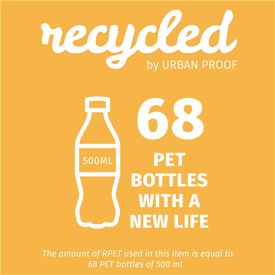 Urban Proof - Dubbele Fietstas - 40 L - Zwart Grijs