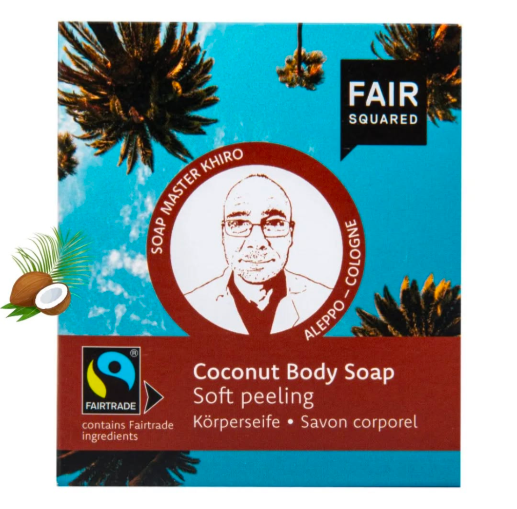 Fair Squared Soap block Body soap coconut - soft peeling