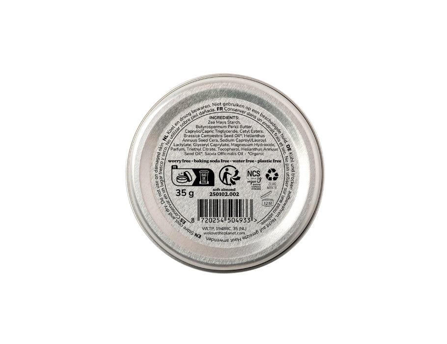 Deo Balm Soft Almond - Vegan - Sensitive - 35g