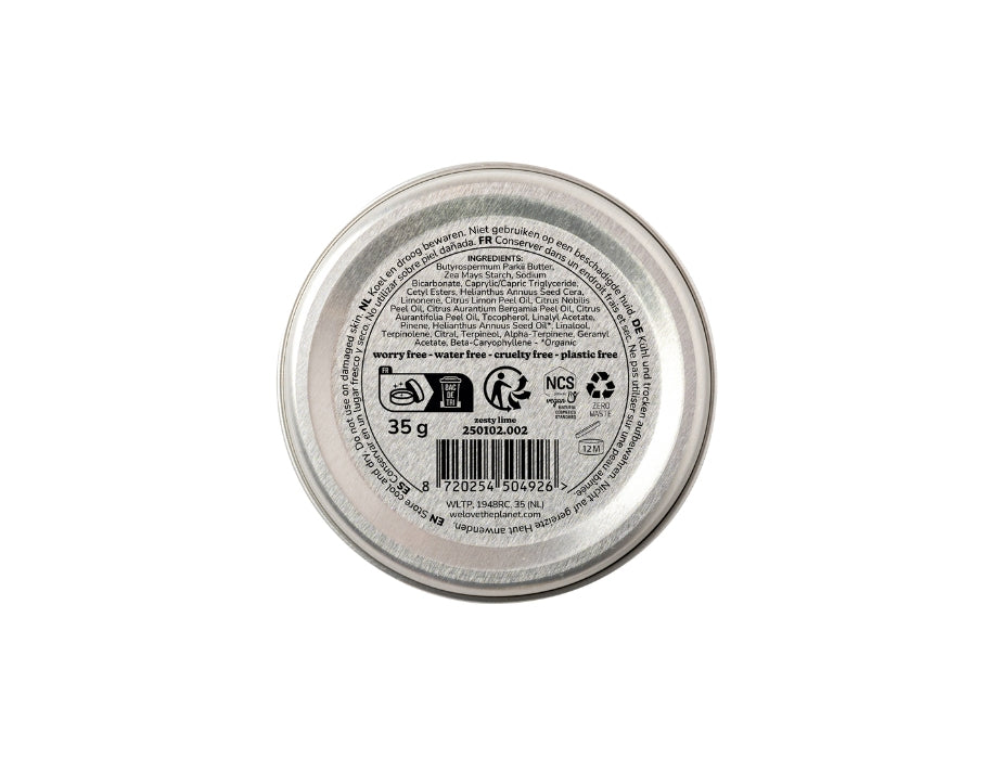 Deo Balm Zesty Lime - Vegan - 35g