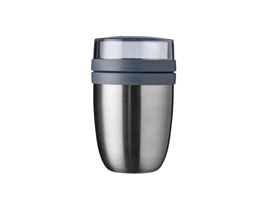 Lunchpot Elipse - geïsoleerd -Natural Brushed