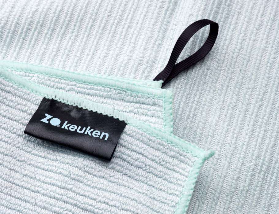 Microvezeldoek - Set van 4 - Alles - Sanitair - Keuken - Glas