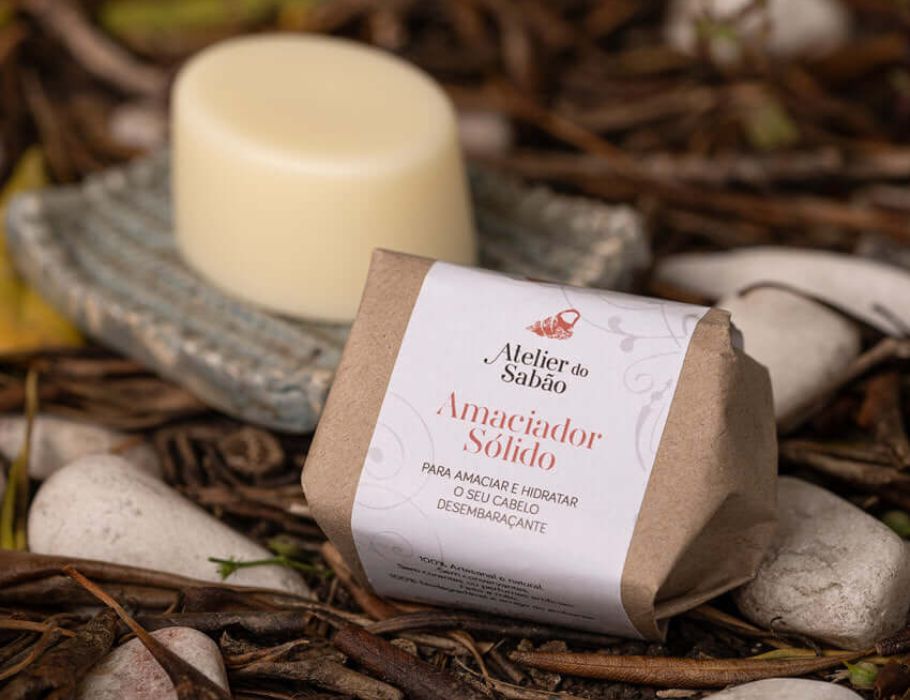 Atelier Do Sabão, Conditioner Bar 80 gr. (New!)