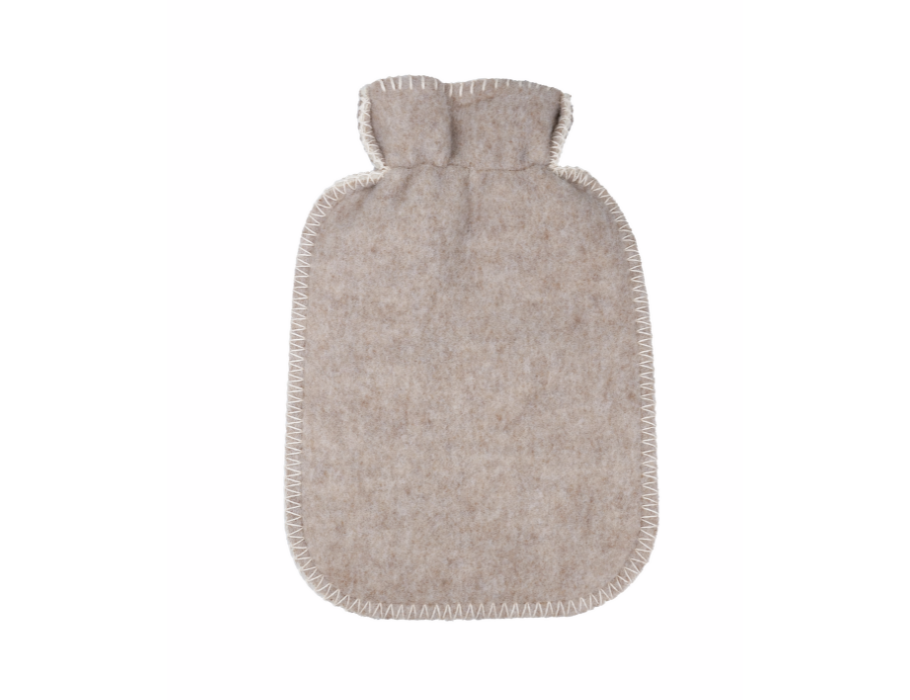JAR COVER SHEEP WOOL - LIGHT GRAY