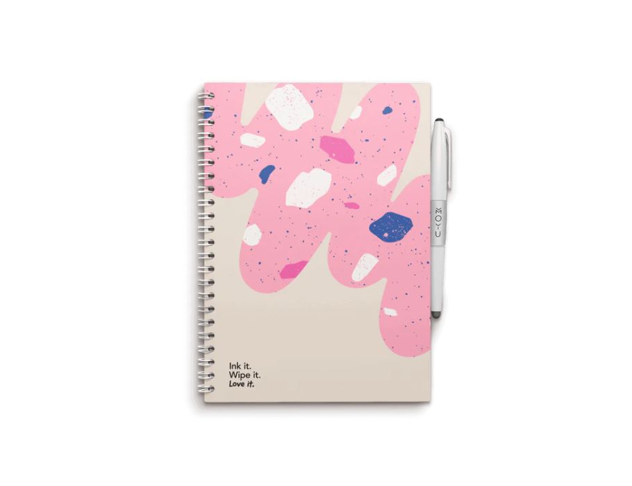 MOYU Uitwisbaar notitieboek - Hardcover A4 - Flamingo Desert (out of stock)