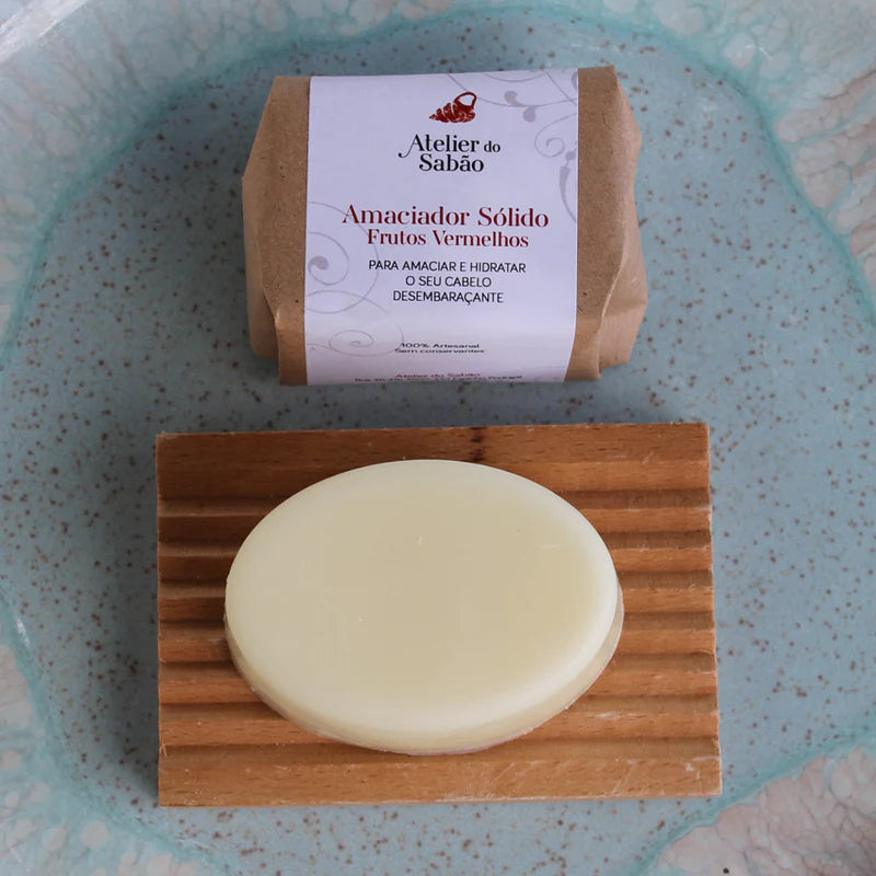 Atelier Do Sabão, Conditioner Bar- Tropisch Fruit 80 gr. Speciale Editie (New!)