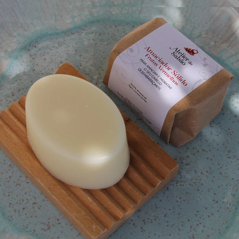 Atelier Do Sabão, Conditioner Bar- Tropisch Fruit 80 gr. Speciale Editie (New!)