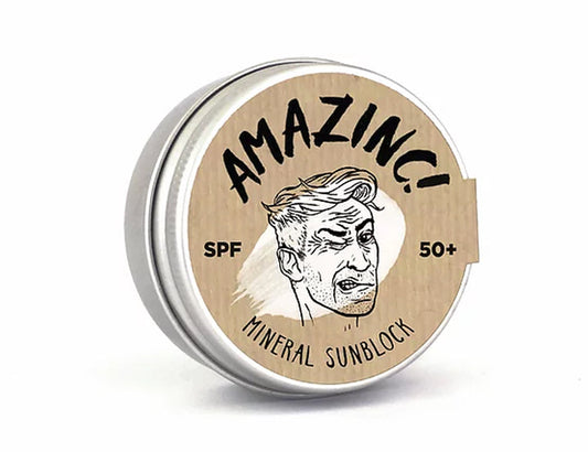 Mineral Sunblock van Amazinc! SPF50 - Shallow Blue (new!!)