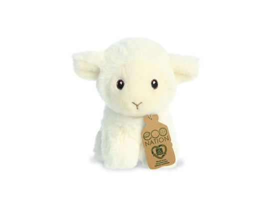 Pluchen Knuffel Mini Lammetje - 13 cm