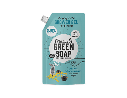 Shower gel - Mimosa & Zwarte Bes - Navulling - 500ml