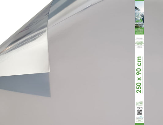 Statische Raamfolie - Warmtewerend - 90x250cm