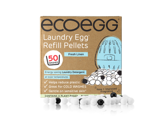 EcoEgg Navulling Fresh Linen 50 Wasjes (soon back on stock)
