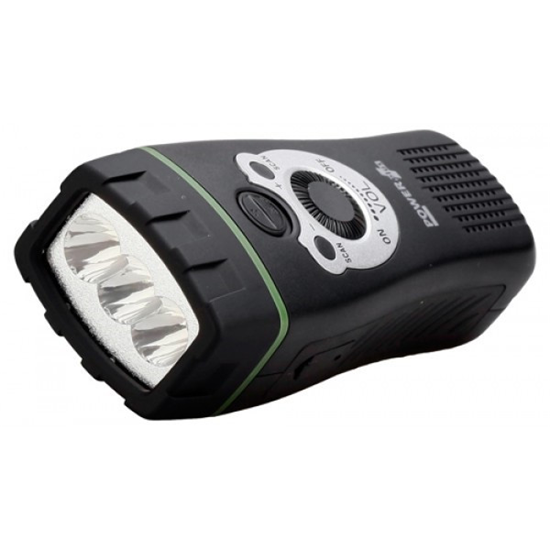 Radio en Zaklamp - opwindbaar Wolf (binnenkort beschikbaar)