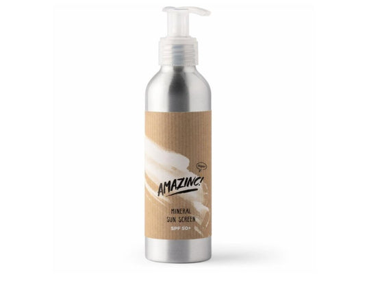 Mineral Sunscreen van Amazinc! - SPF 50 (soon back in stock)