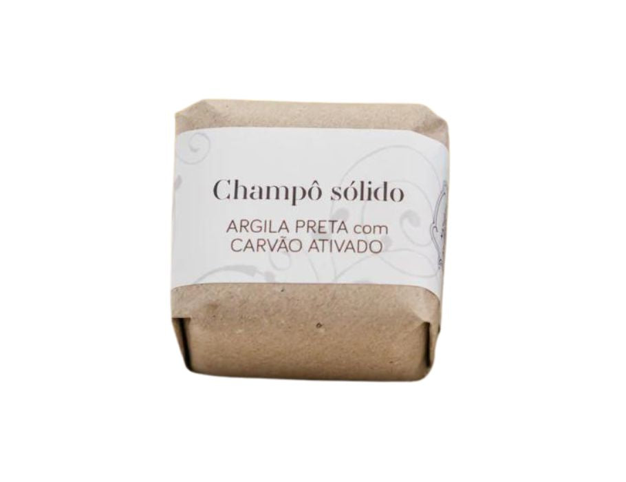 Atelier Do Sabão Shampoobar Zwarte Klei & Actieve Houtskool- 100 gr (New!)