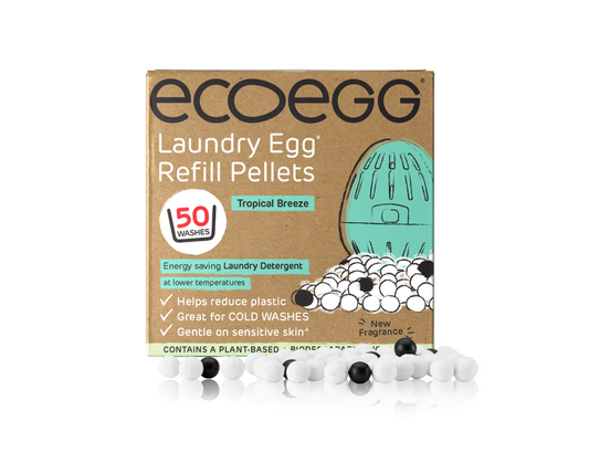 EcoEgg Navulling Tropical Breeze 50 Wasjes