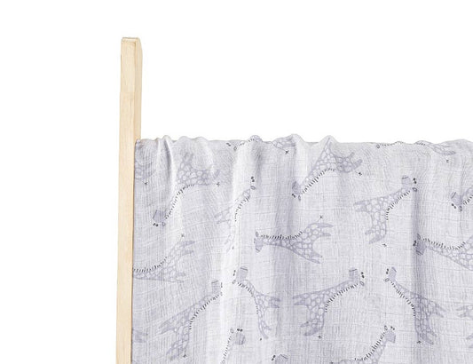 HappyBear Hydrofiele Doek - Blue Giraffe