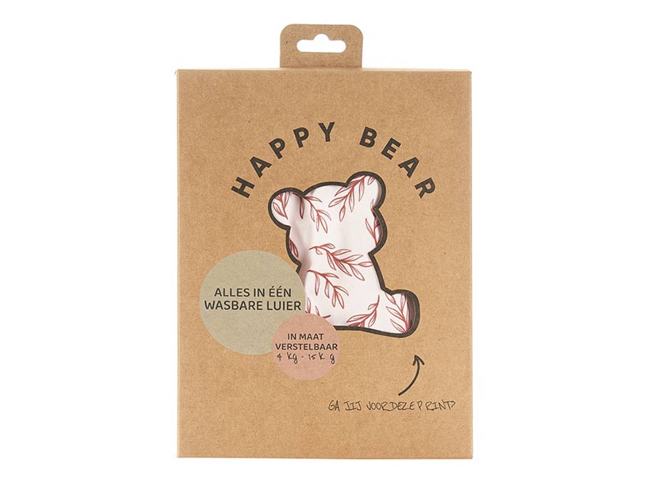 HappyBear Wasbare Luier - All-in-One - Twiggy