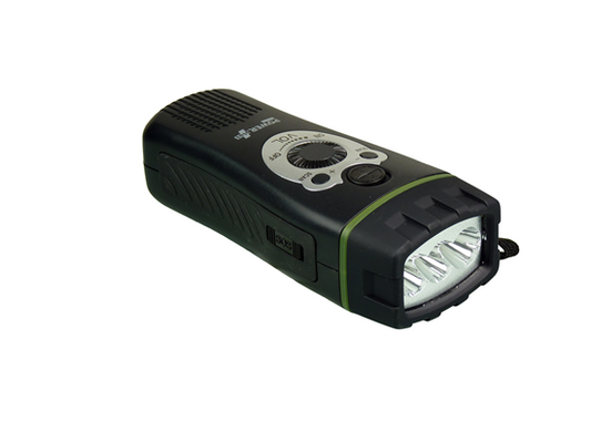 Radio en Zaklamp - opwindbaar Wolf (binnenkort beschikbaar)